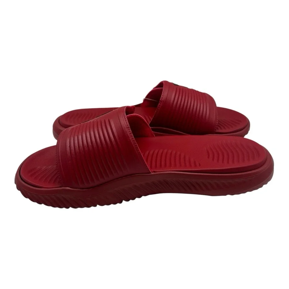 Adidas Alphabounce Slide‎ 2.0 Texas Tech Red Raiders Sandals Mens Sz 13 JI2527